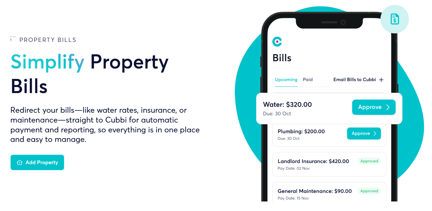 Simplifying Property Bill Management — full view